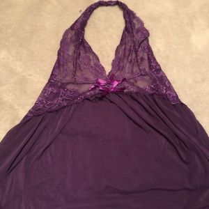 Purple Outfit Chemise